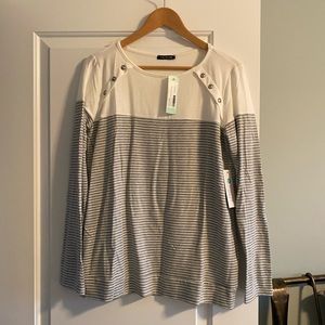 NWT Pink Clover (Stitch Fix) Knit Top -size Medium